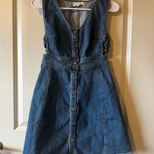 PacSun Denim Button-Down Dress